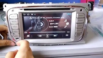How to listen to music, see photos and watch videos on S150 Android 4.0 car dvd gps?