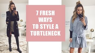 7 Fresh Ways to Style A Turtleneck