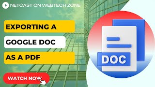 How to Turn a Google Docs into a PDF (Convert) -  Full Guide