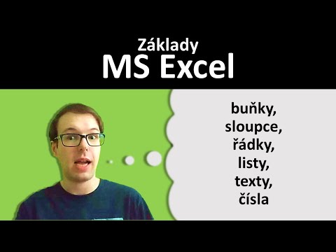 Video: V jakých jednotkách se buňky Excelu měří?