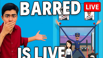 ⭕BARRED GAME 🎮 | LIVE STREAMING🎯 WITH BARRED GAME Part 4 #gaming #livestream #shotfeed#shotlive