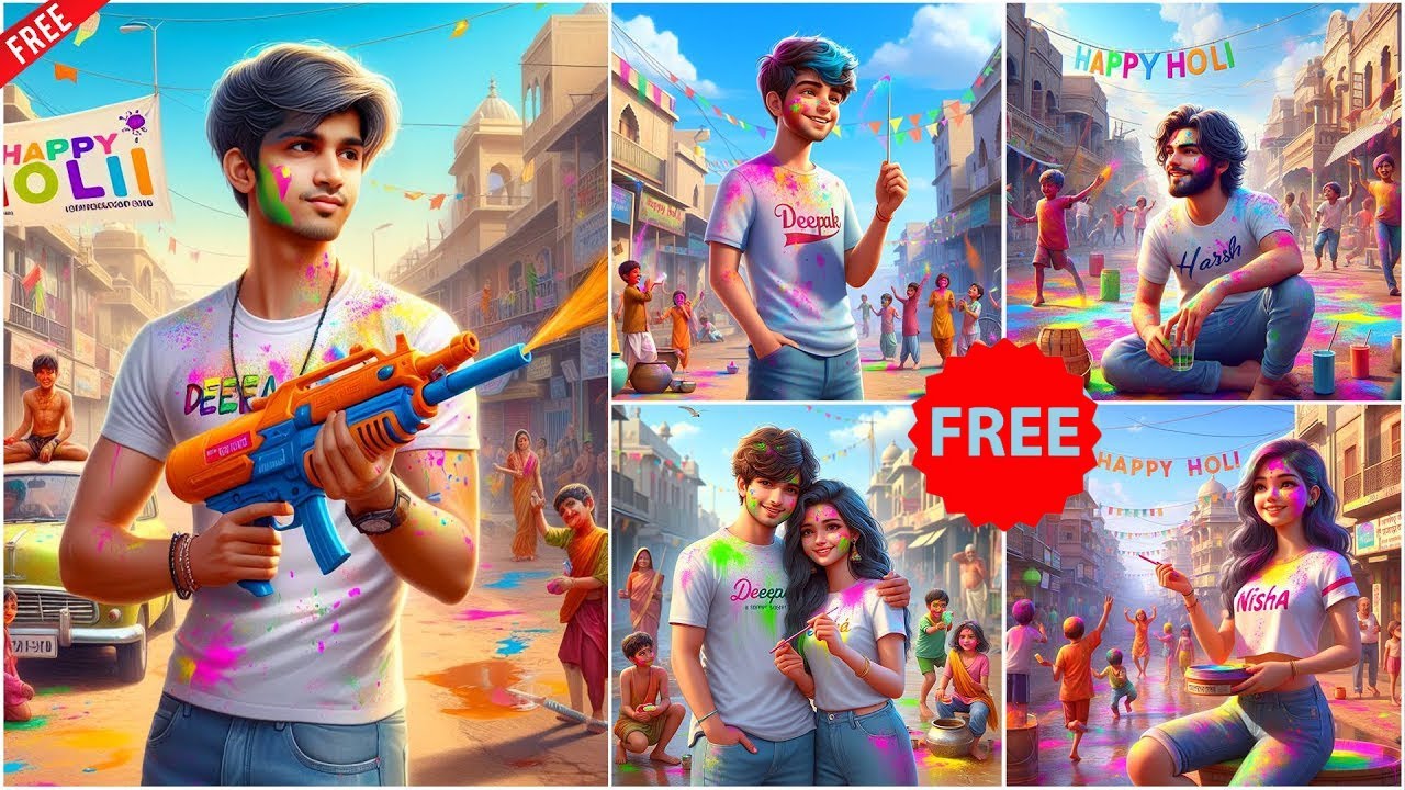 Happy Holi Name Photo Editing BiNG Ai YouTube Happy Holi Name Photo Editing BiNG Ai YouTube