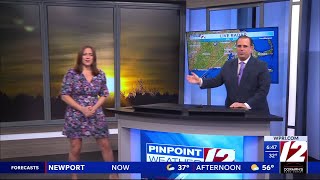 WPRI 12 Weather Forecast for 11/7/25:  Dry skies today; showers arrive tonight