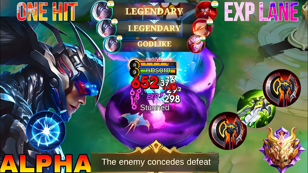 💥 Alpha vs Phoveus – Who’s the Real King of EXP Lane ! alpha exp lane ...