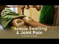 Ayurvedic knee treatment janubasti at oneworld ayurveda in ubud bali