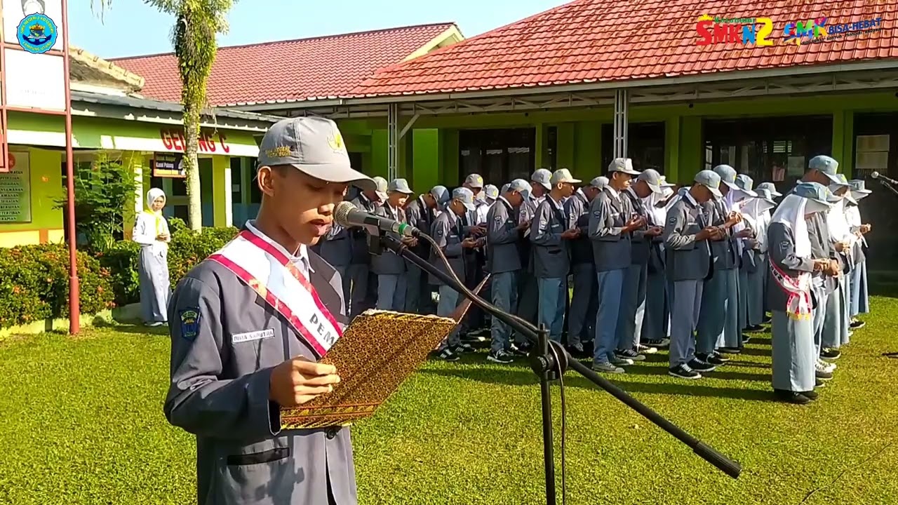 PEMBACAAN DOA UPACARA BENDERA