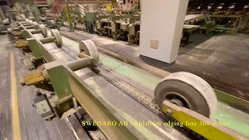 Swedabo AB I Ahlström edging line 300 m/min