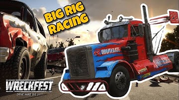 Big Rig Racing - Wreckfest Mobile Gameplay | Ultra Graphics 4K 60Fps