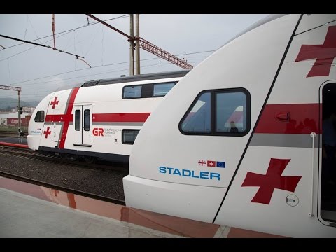 Тбилиси - Батуми на поезде Stadler / Georgian Railways ...