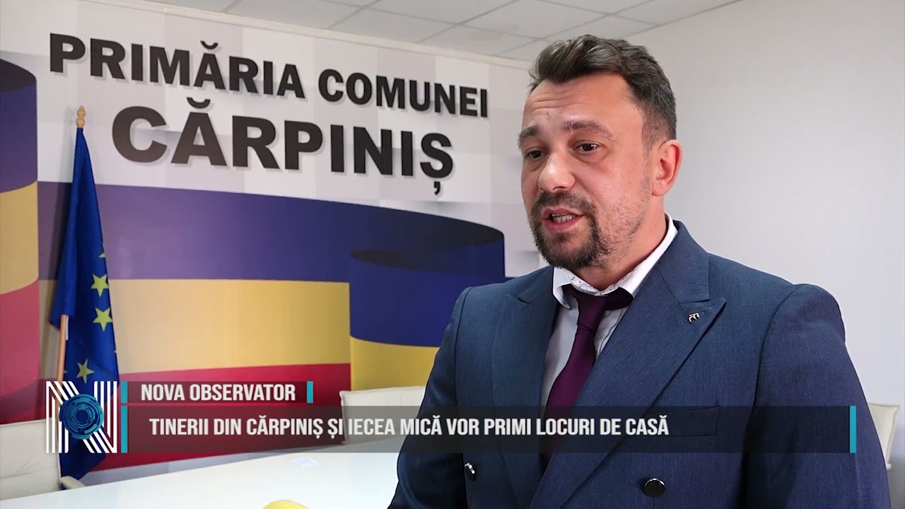 TINERII DIN CĂRPINIȘ ȘI IECEA MICĂ VOR PRIMI LOCURI DE CASĂ