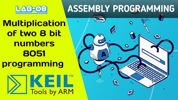 MULTIPLICATION OF TWO 8 BIT NUMBERS || 8051 ASM PROGRAMMING || FREE TO LAB