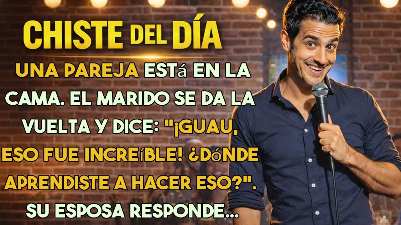 Chiste del Día 😂 | El Marido Descubre Algo Increíble en la Cama 🤯 Humor para Reír sin Parar