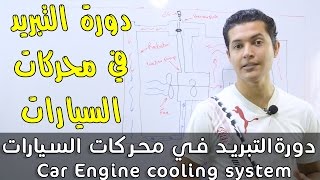 دورة التبريد في محركات السيارات - Car engine cooling system