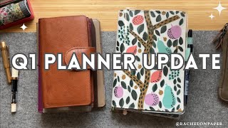 Q1 PLANNER & JOURNAL LINEUP UPDATE | traveler's notebook, common planner, hobonichi cousin, & more