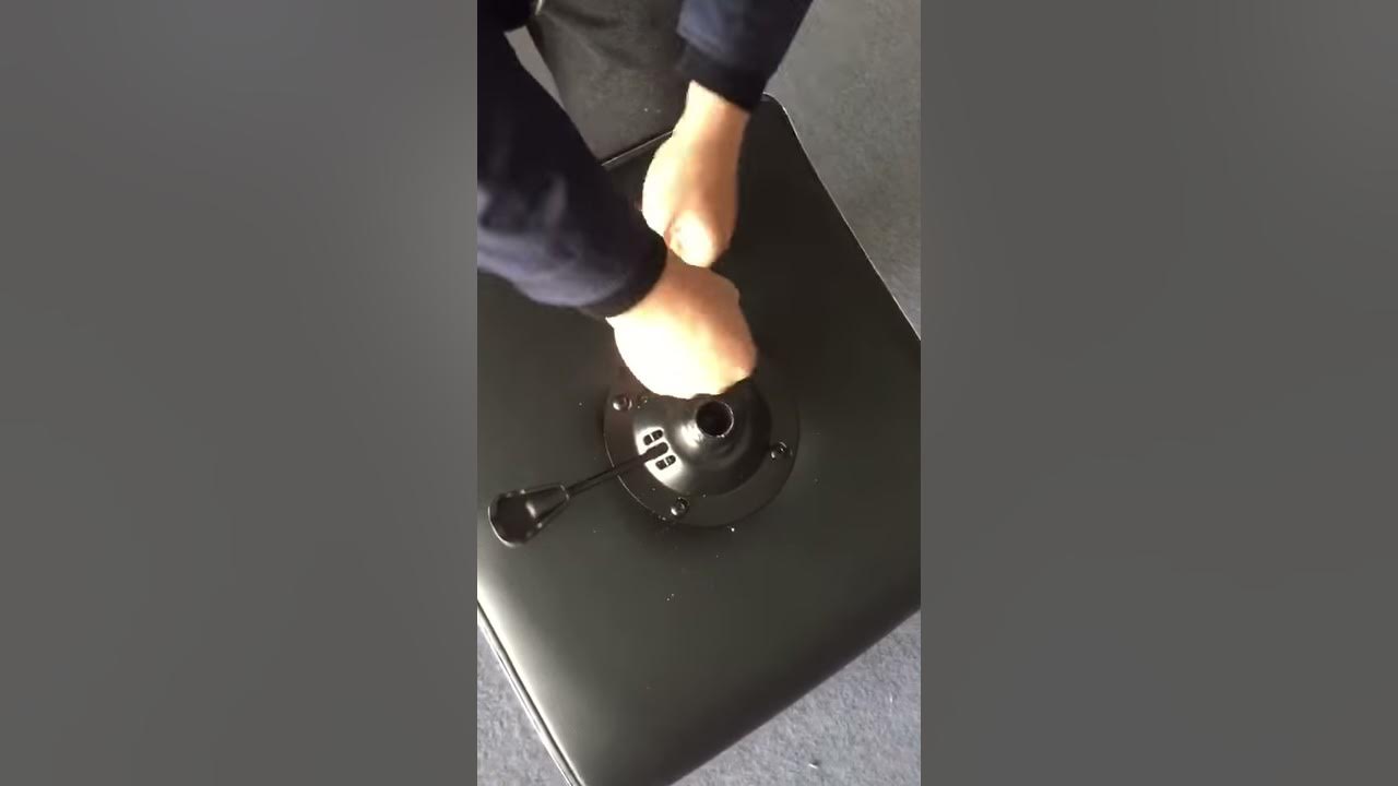 How to Remove Chair Piston Stuck assembled in the chair Instructions