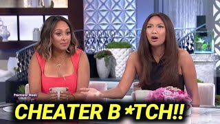 Tamera Mowry ACCIDENTIALLY EXPOSES Jeannie Mai's UGLY Nature Off Stage!