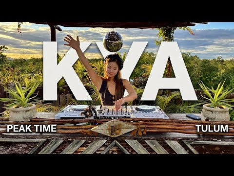 KYA | Techno Peak Time Hard Tulum Sunset Mix 2026 | By @EPHIMERATulum