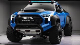 2025 Toyota Corolla Pickup Unveiled  The Cheapest Most Powerful Pickup!