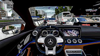 Mercedes-Benz GT63S AMG 2020 | City Car Driving [Steering Wheel] - Normal Driving screenshot 3