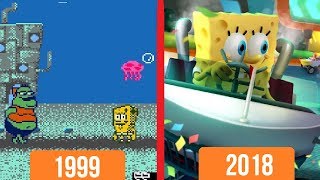 ЭВОЛЮЦИЯ ИГР О ГУБКЕ БОБЕ! (1999-2018) - Обзор Игр