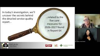 Demystifying the Detailed Service Quality Report 64 Pop Up PD