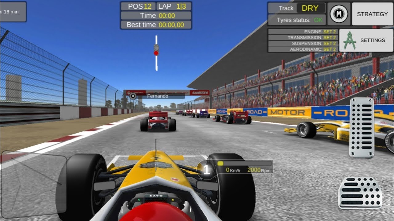 F1 car race games on Android mobile. F1 season 1 China circuit 🇨🇳 # car ...