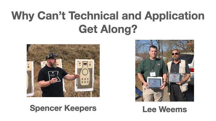 Why Can't Technical and Application Get Along?