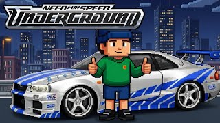 Skyline do Brian - Need For Speed: Underground - PS2