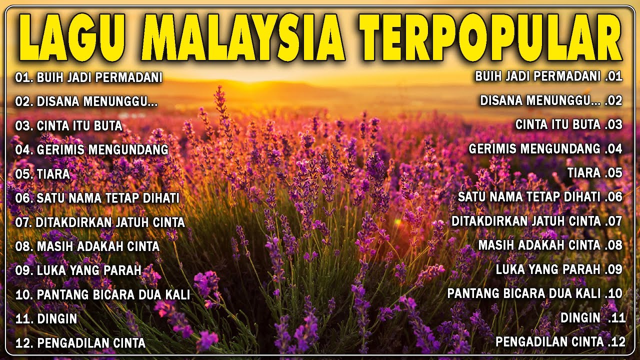 Lagu Lama 90an Melayu | Koleksi Lagu Malaysia Lama Terbaik Dan Terpopuler