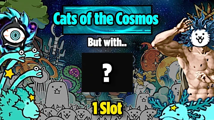 Can you beat Cat of the Cosmos with Only One Slot? (The Battle Cats)