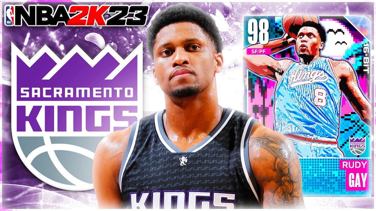 PINK DIAMOND DINO RADJA GAMEPLAY! TOP 3 PF IN NBA 2K23 MYTEAM