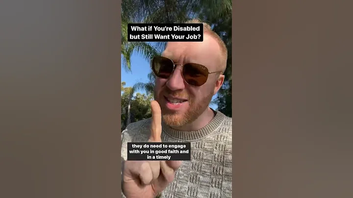 What if you’re disabled but still want your job?