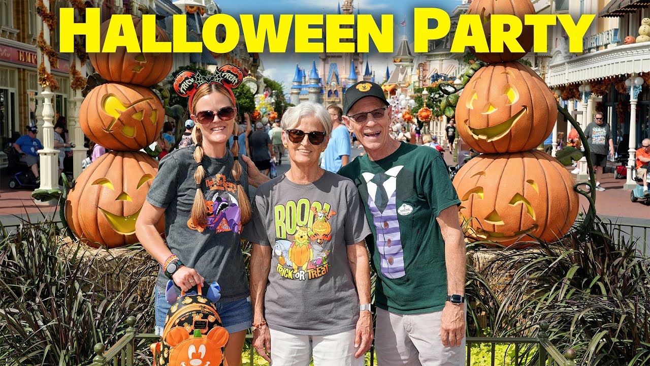 Пробуем множество эксклюзивных угощений на Хэллоуин от Disney и многое другое, что совсем не стра...