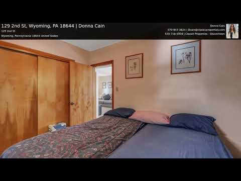 129 2nd St, Wyoming, PA home video tour