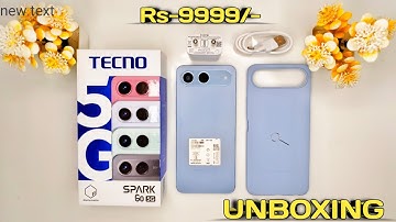 Tecno Spark Go 5G – 6000mAh Battery, 50MP Camera & 120Hz Display! #unboxing #asmr 
