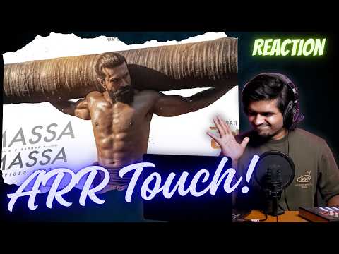 Pro Musician Reacts to... Massa Massa - ARR ON DUTY!💥 | Peddi | Ram Charan | AR Rahman
