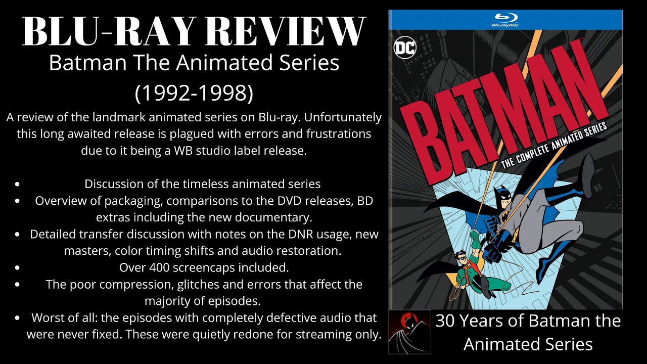 New DVD - Batman - The Complete Animated Series - Prestige Edition - Box