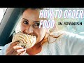 How to order food in Spanish, Pedir comida en español