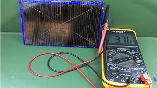 How to make solar energy , Free energy , Experiment DIY easy science project work 100%