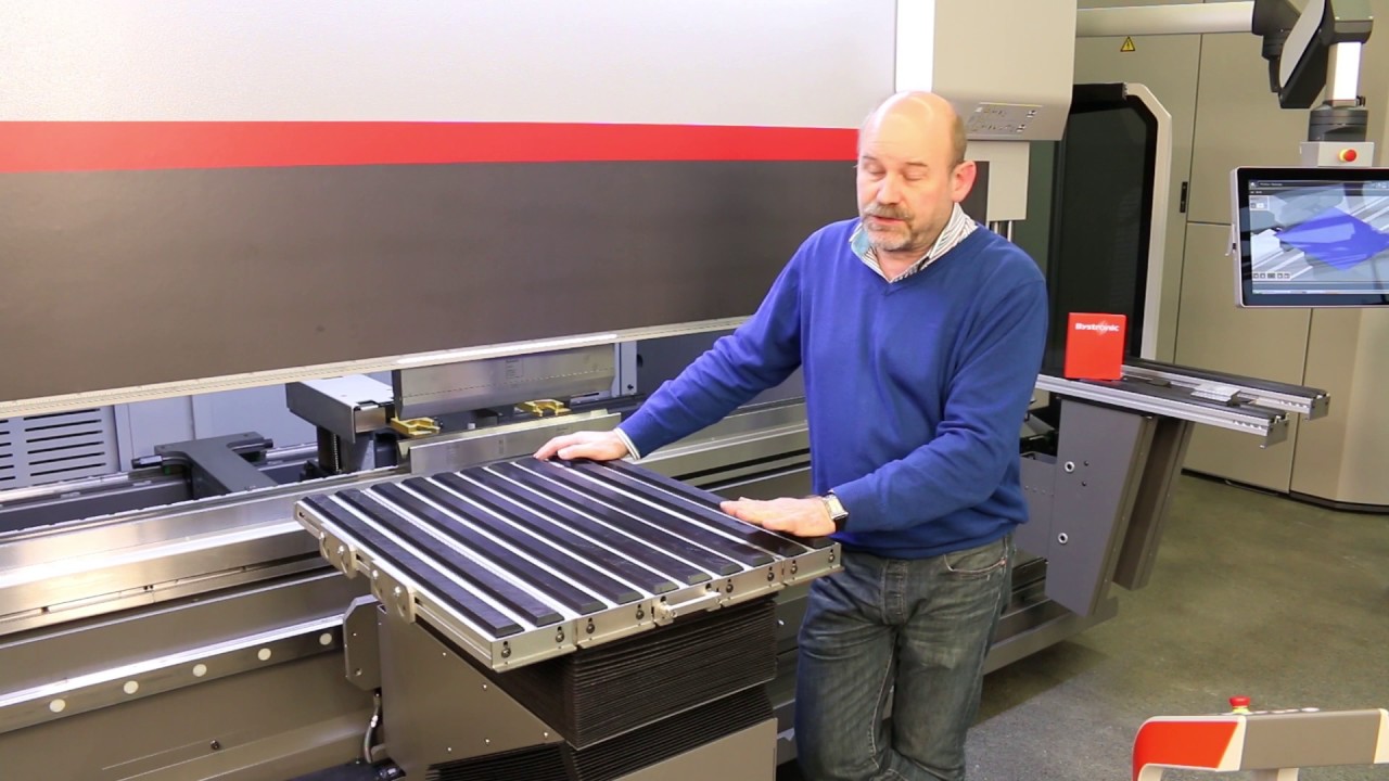 Bystronic Pressbrake: Xpert - Dynamic sheet support (English)