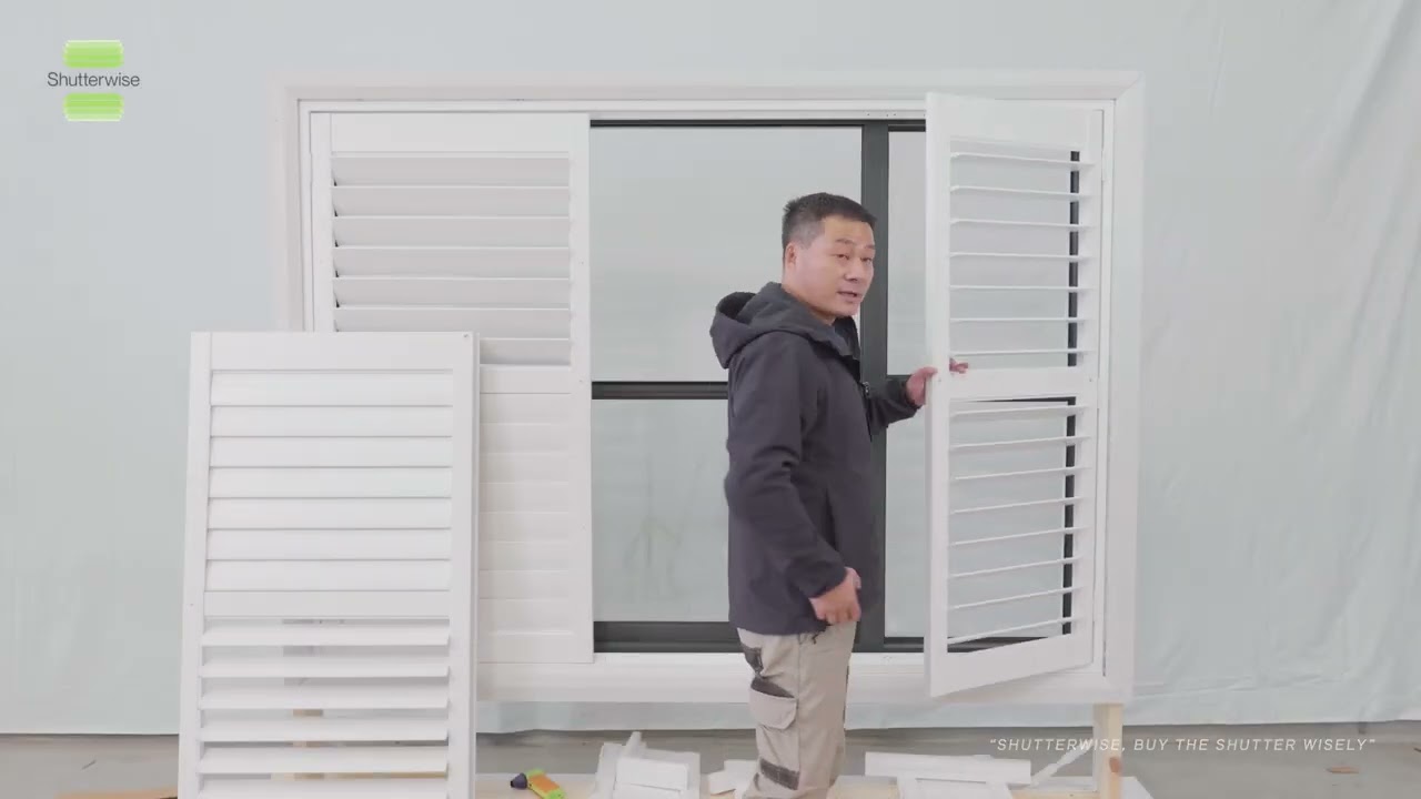 Plantation Shutter DIY Installation