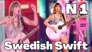 The AMAZED Taylor Swift WOWS the crowd in Swedish as she BREAKS the news on Night 1 #Stockholm by Kelce Swift 7,631 views 3 days ago 46 seconds