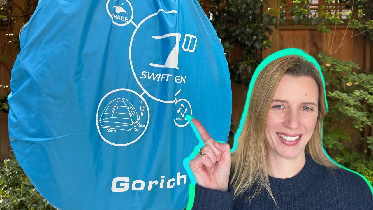 Простая в установке складная пляжная палатка Gorich