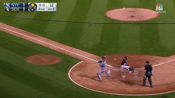 NYY@CWS: Narvaez plates Engel with base knock to left