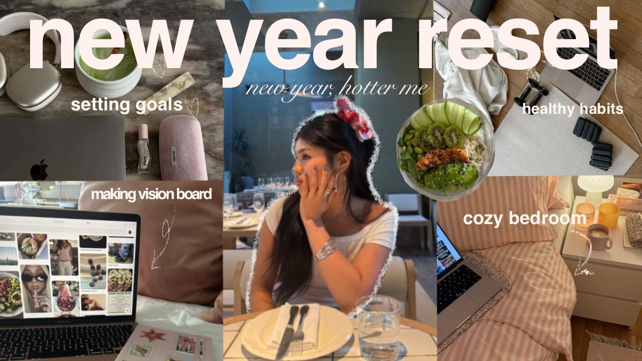 ultimate NEW YEAR reset with me! | 2026 planning, healthy habits ...