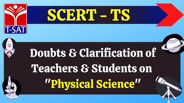 SCERT | Doubts & Clarification of  Teachers & Students on physical Science || 06.02.2021