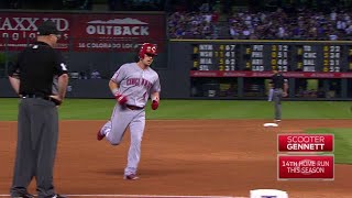 CIN@COL: Gennett smashes two-run homer to right