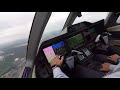 Phenom 300 - Cockpit View - ILS and Landing at KPDK on a busy day