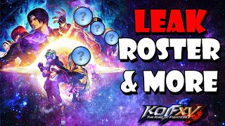 Huge King Of Fighters 15 Leak Shows Us All New Characters, Returning Favorites & More