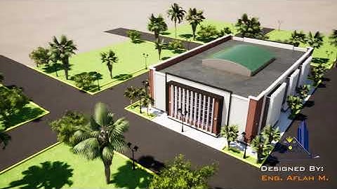 RAASO UNIVERSITY- LIBRARY BUILDING- ANIMATION